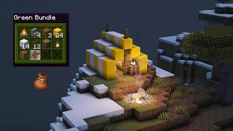 I realized you can fit a whole tent into 1 bundle