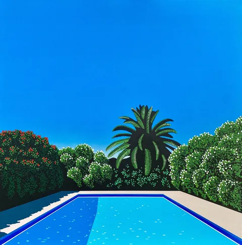 [OC] I could not afford a $30,000 original Hiroshi Nagai painting. I had to make one myself.