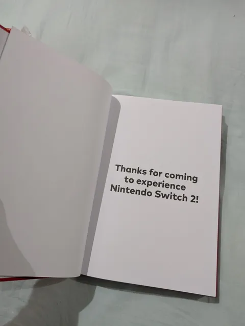 My Nintendo Switch 2 came with pre-order goodies (Official store)