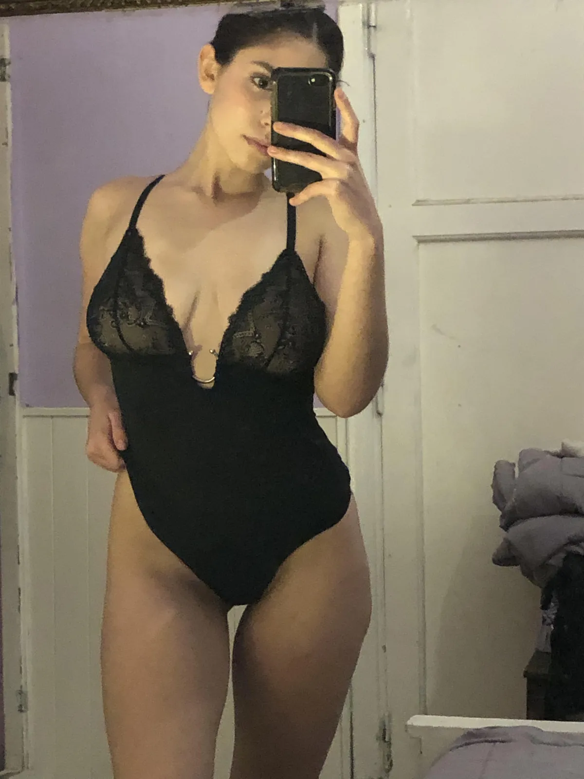 would u want to put ur face between these thighs?