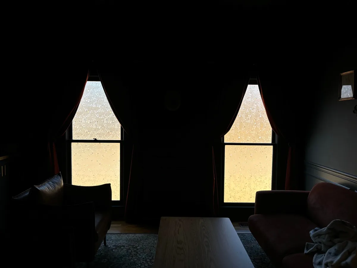 Dining Room Turned Library