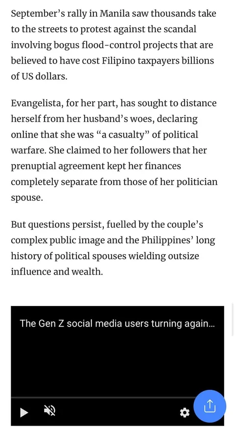 Heart Evangelista on South China Morning Post