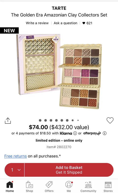 Respectfully, did Tarte pull this value number out their a$$??! [CAD]