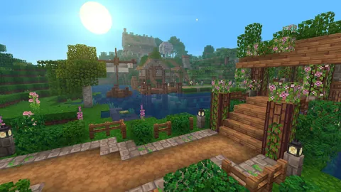 My survival world that I currently cannot play (thanks Mojang!)