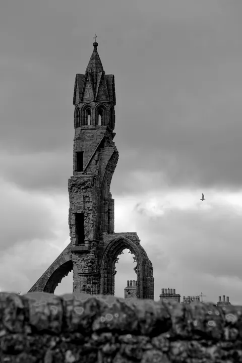 St. Andrews Cathedral Ruins in Fife, Scotland [OC]
