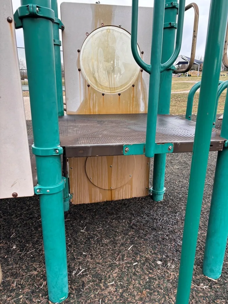 Vandalism overnight at a local park.