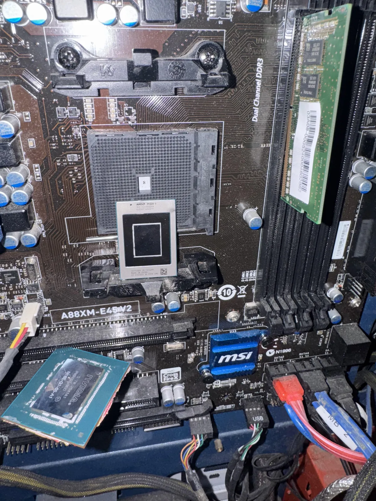 Just upgraded from a laptop to a pc but my parts don’t seem to fit