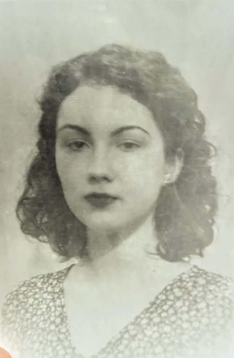 My grandmother, circa 1957. Picture taken by my grandfather.