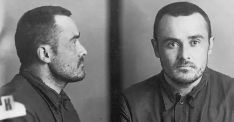 Sergei Korolev the day he was returned to Moscow prison after one year in GULAG. He would launch the first human into space April 12, 1961