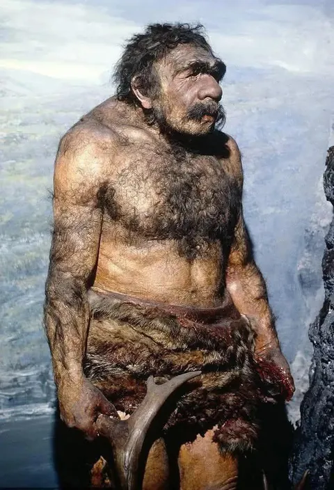 PsBattle: Reconstructed neanderthal man.