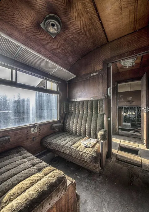 1930s Era Abandoned Orient Express Train