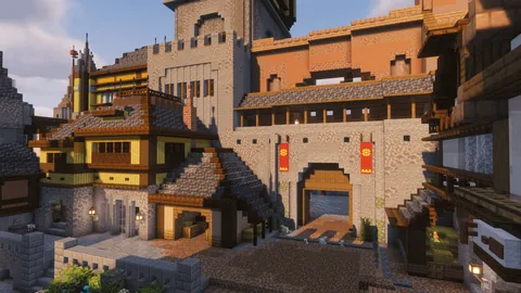 This castle took ~170 HOURS. Every room detailed!