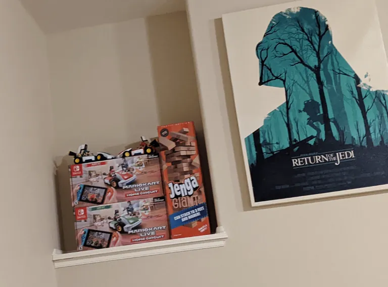 My family's MARIO KART 8 Arcade Racing Corner