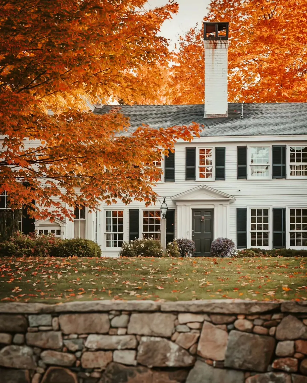 Colonial Revival house in Kennebunk, York County, Maine.