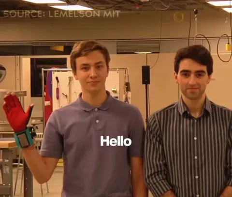 MIT students invent gloves that speaks sign language in real time