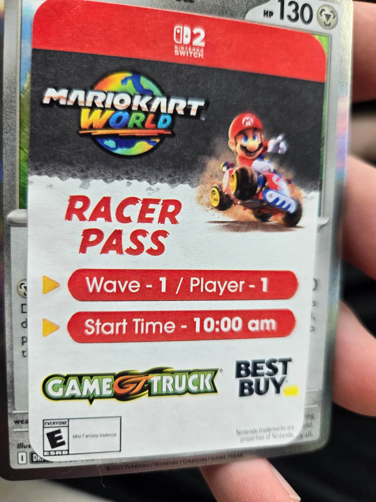 Won a coin at Best Buy Switch 2 event!