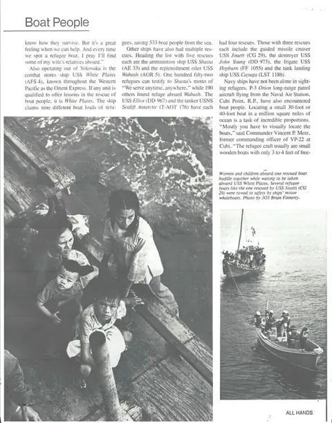 My best day in the US Navy. Operation Boat People (OC)