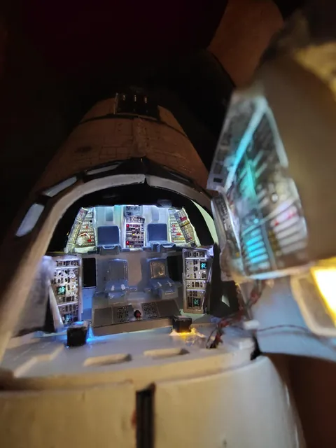 My flight ready Enterprise (OV-080) that I made back in 2022!