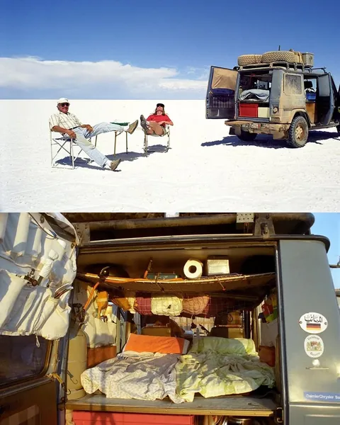 This couple took their g-class on a 20-year road trip through 177 countries
