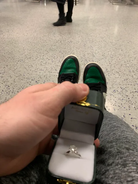 Mandatory Airport flex with a special surprise. Wish me luck boys.