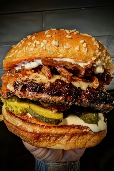 [Homemade] French Onion Burger