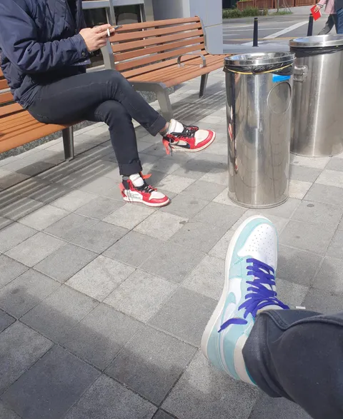 Got flexed on during my smoke break.