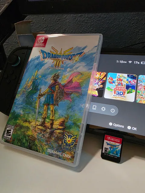 I thought I got a misprinted version of DQ3