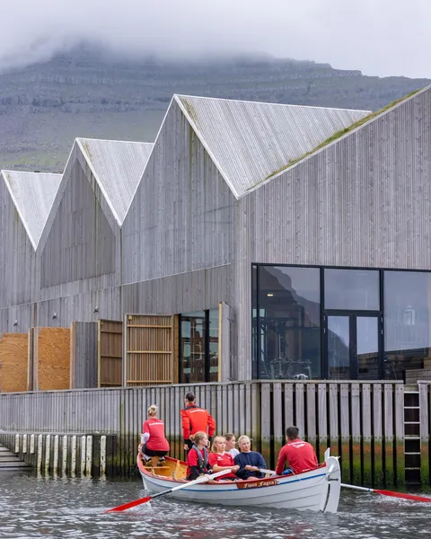 Klaksvík Row Club, Faroe Islands, by Henning Larsen
