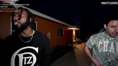 Austin is blending in well in the hood with Rage and Dean