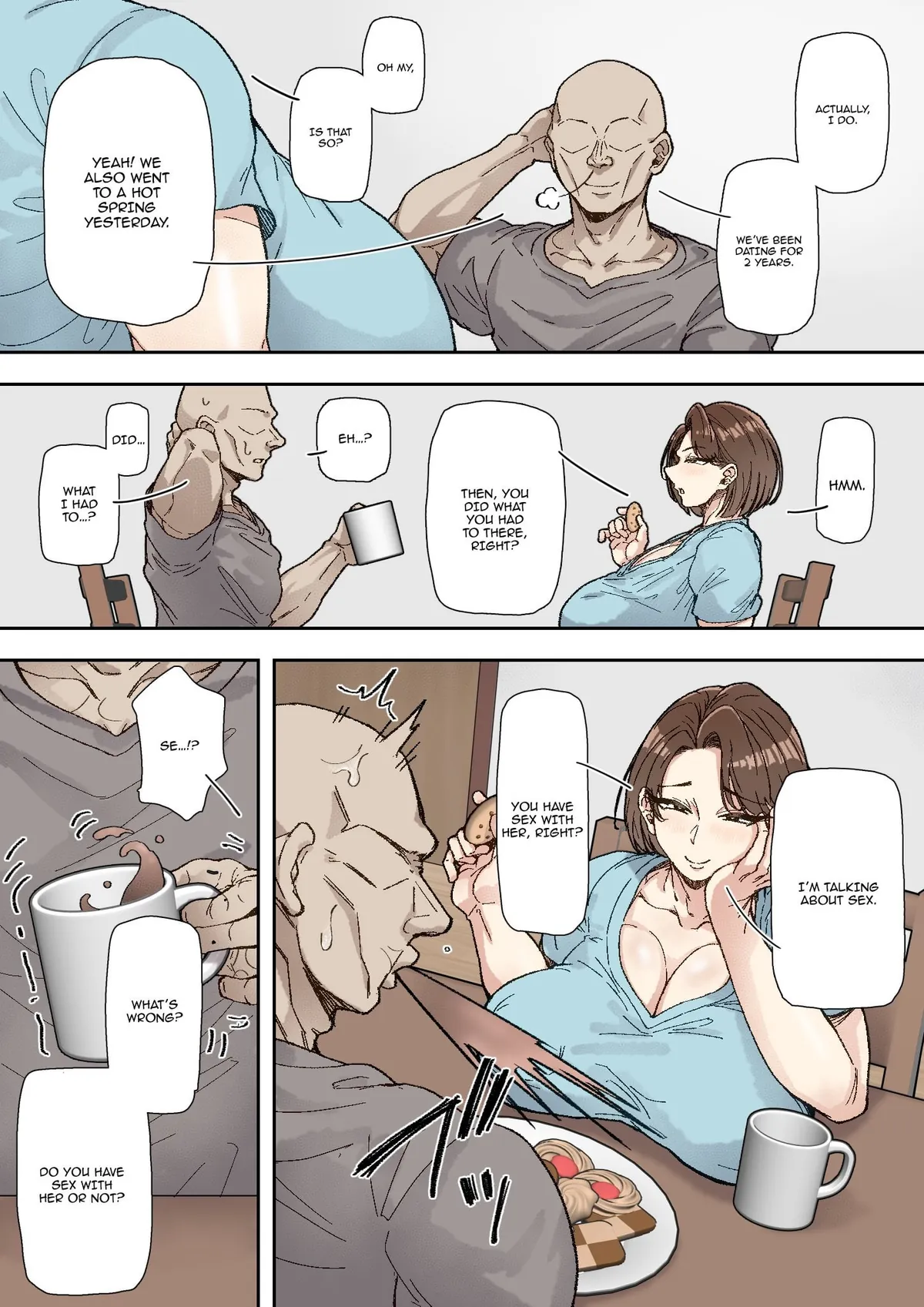 Beit-saki no Deka Chin-kun ni Assari Kan Ochi comic