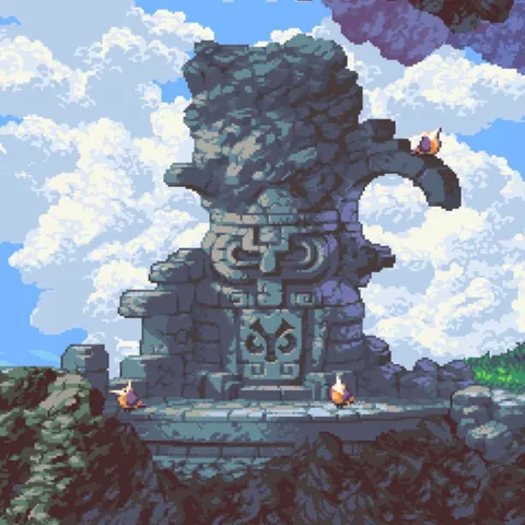 Birds, doing bird things.