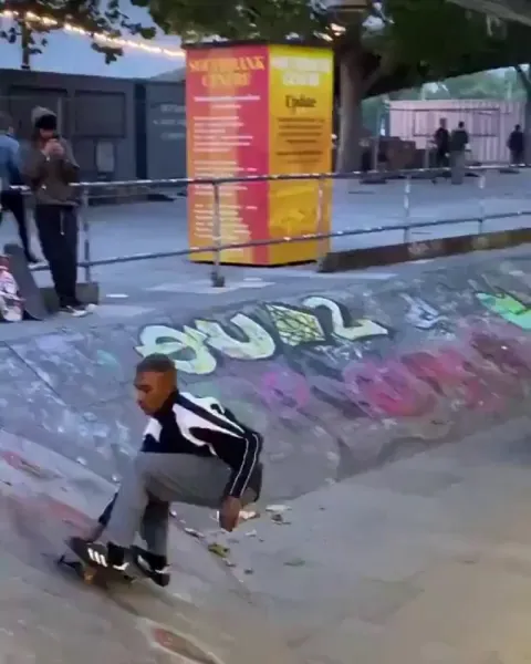 The smoothest fall of all time