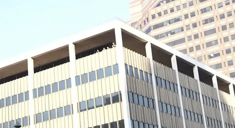 [OC] California National Guard Sniper Team in the Edward R. Roybal Federal Building in LA Today