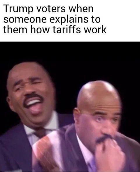 "Wait so China doesnt pay the tarriff?"