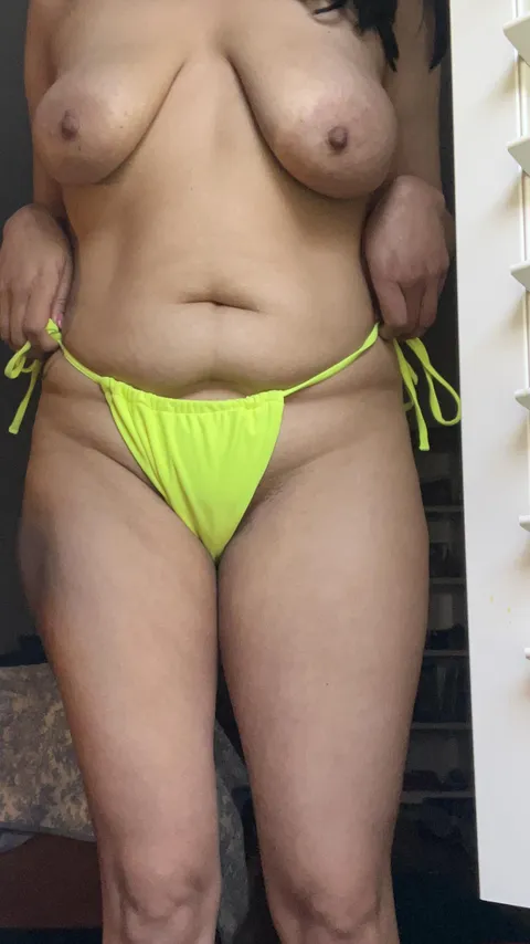 You think my neighbors will catch my 34DDD’s?