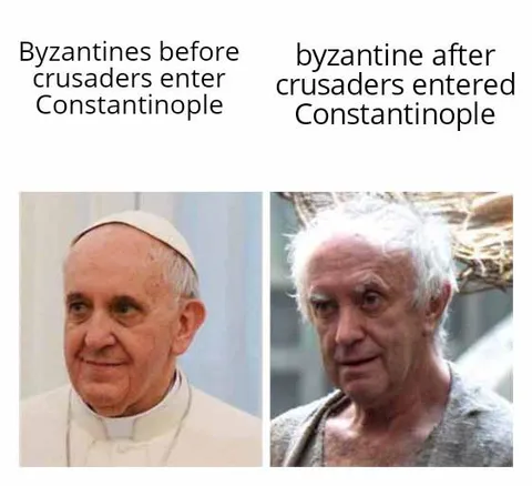 Fourth crusade was a mistake