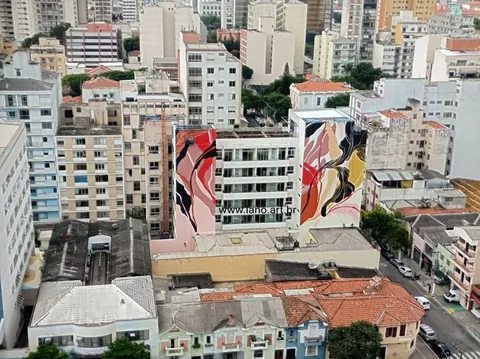 My biggest art so far - a 7-story building in São Paulo downtown