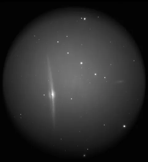 Nightvision with a 16 inch dob and 85mm refractor and iPhone