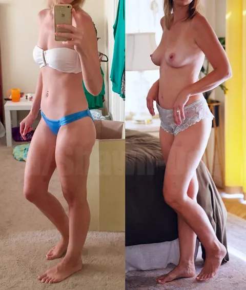 Wife in 2014 before the wedding ring at [27 vs 39] post pregnancy :) fkd her thousands of times all bareback &amp;she’s taken nearly every load 🤍 Would you still fuck this 80’s mom?
