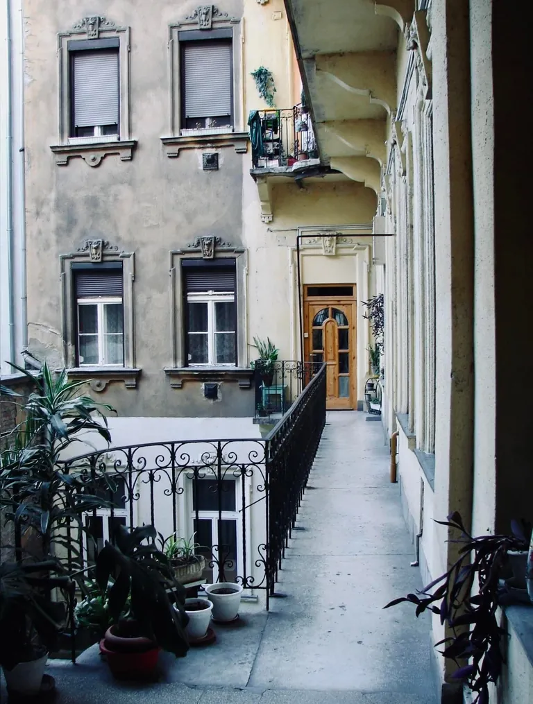 My rental flat in Budapest