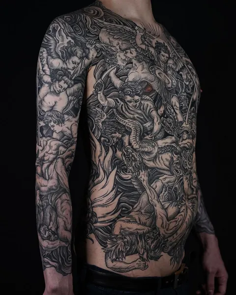 ANGES VS DEMONS, par Maud Dardeau, Bordeaux, France.