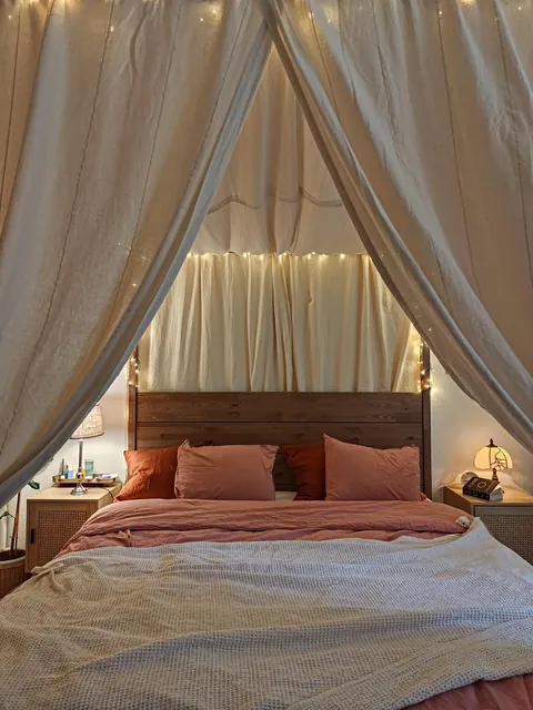 I finally got the canopy bed of my dreams!