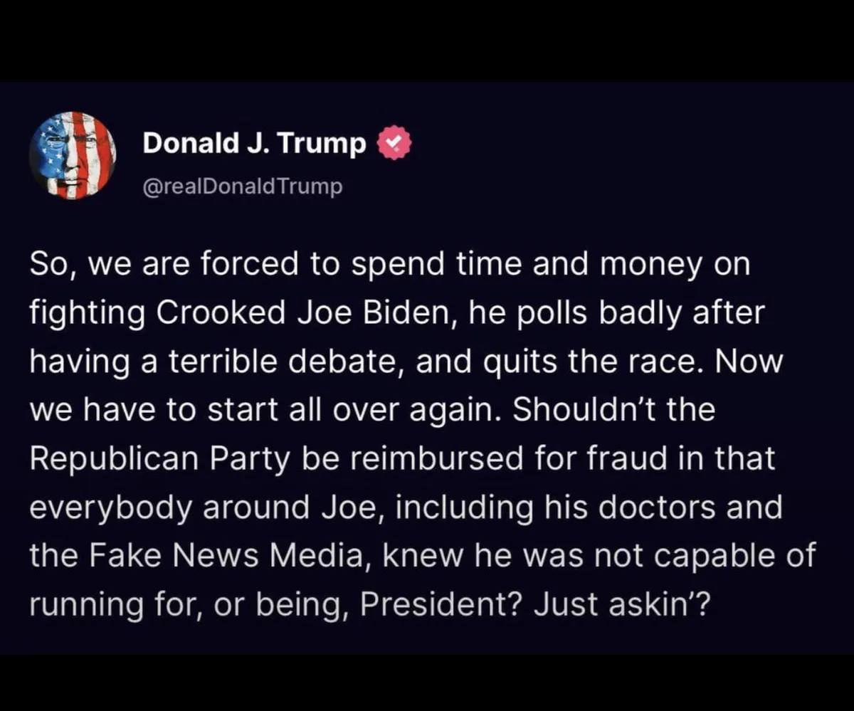 Is money tight or something? 