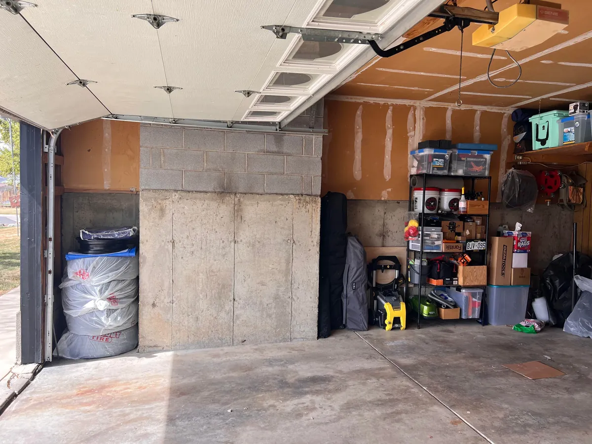 Surprised my husband with a little garage makeover