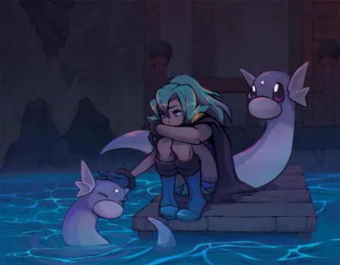 [OC] dratini and clair
