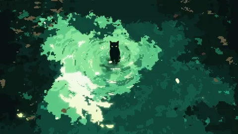 My first pixelated video....being inspired by a wallpaper