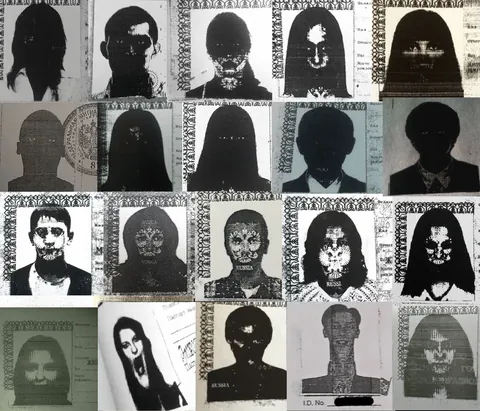 A passport photo isn't as scary as the photocopies of it: Russian passport photocopies