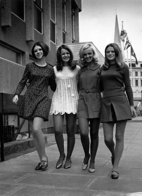 Fashion from the 60s. wonder how their life turned out to be.
