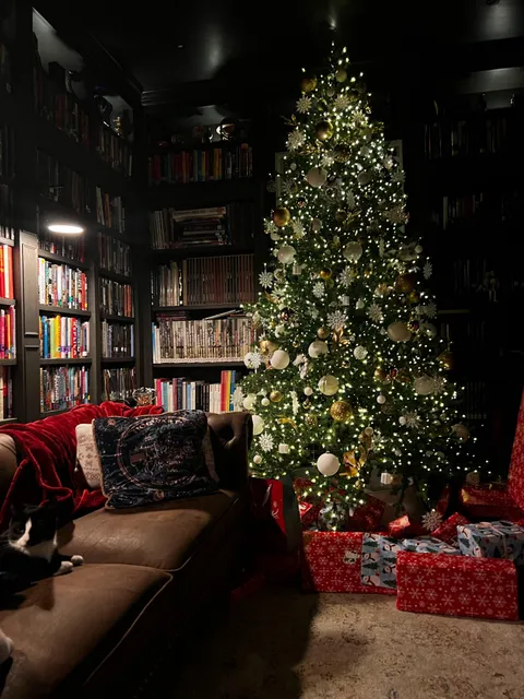 My small but cozy library 