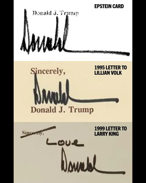 "He did not sign it" yeah,right